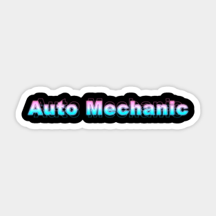 Auto Mechanic Sticker